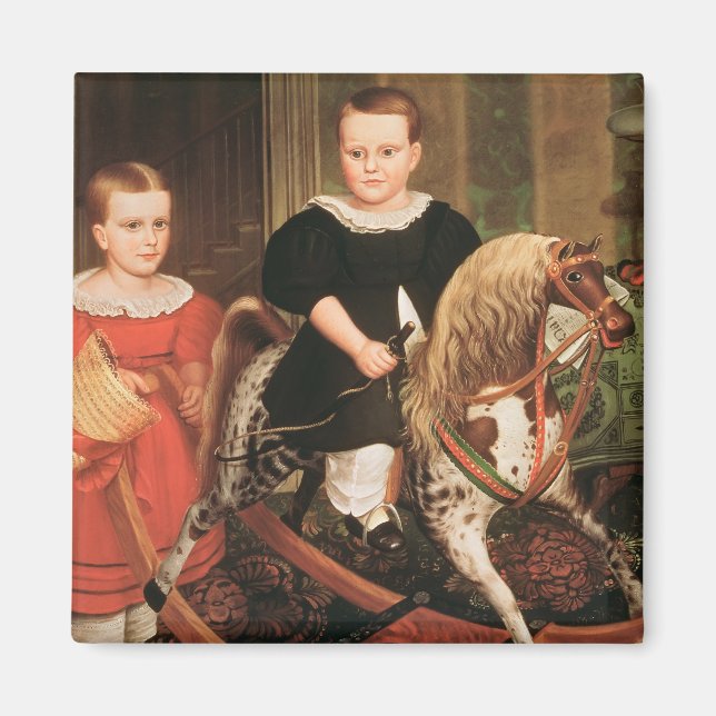 Imán El caballo de afición, c.1840 (Frente)