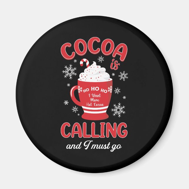 Imán El cacao llama (Frente)