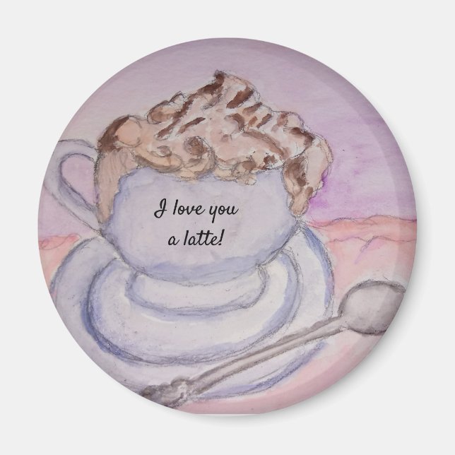 Imán El café de Teresa (Frente)