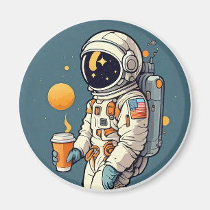 Imán El café es de otro mundo viajes espaciales de astr