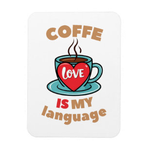 Imán El café es mi lenguaje de amor