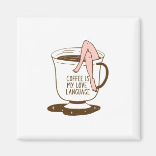 Imán El café es mi lenguaje de amor