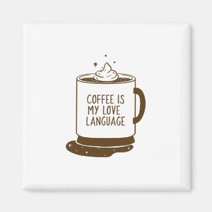 Imán El café es mi lenguaje de amor
