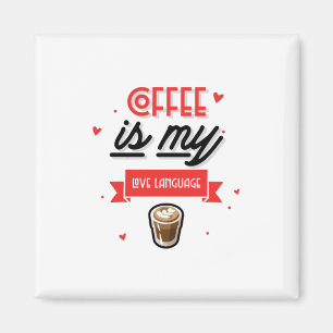 Imán El café es mi lenguaje de amor