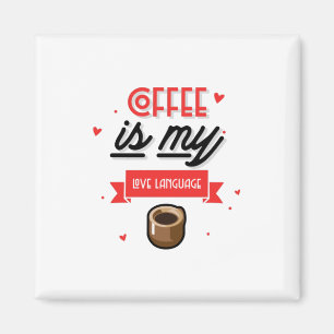 Imán El Café Es Mi Lenguaje Del Amor