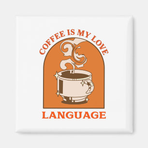 Imán El Café Es Mi Lenguaje Del Amor