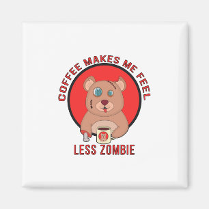 Imán El café me hace sentir menos zombi