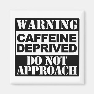 Imán El cafeína amonestador Deprived no se acerca a