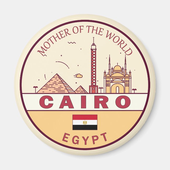 Imán El Cairo: El emblema de la ciudad de Egipto (Frente)