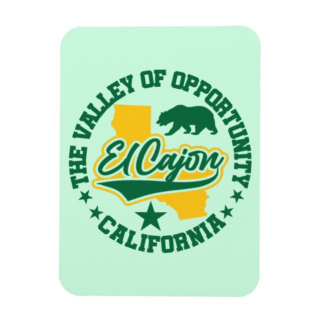 Imán El Cajon, California (Vertical)