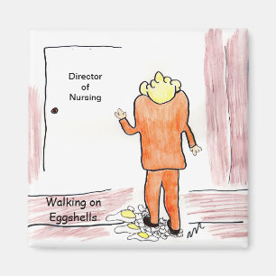 Imán El caminar en cáscaras de huevo