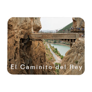 Imán El Caminito del Rey. Puente de la visión 2 sobre