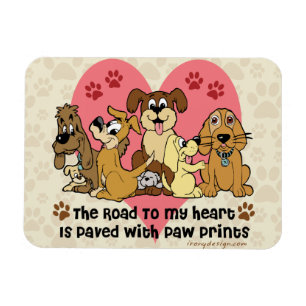 Imán El camino a mis perros del corazón