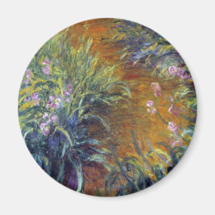 Imán El camino a través de los iris de Claude Monet
