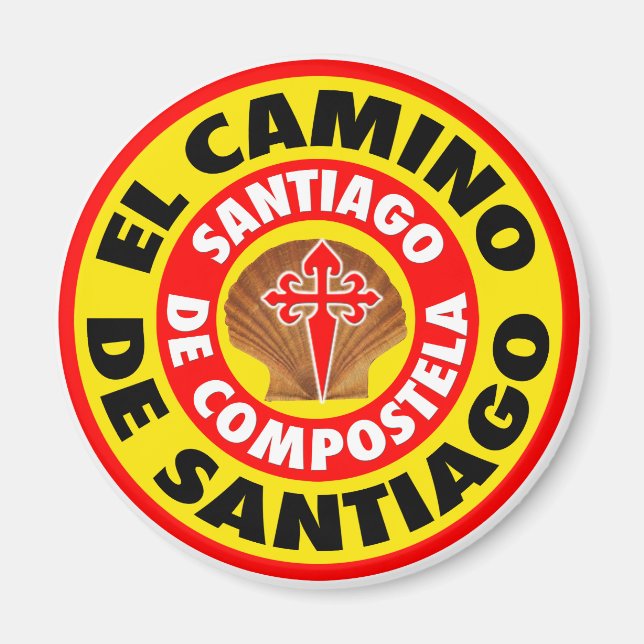 Imán El camino de Santiago (Frente)