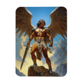 Imán El Campeón Forjado en el Cielo Arcángel Miguel