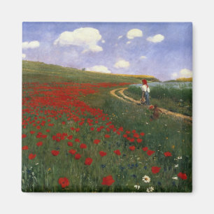 Imán El campo de la amapola