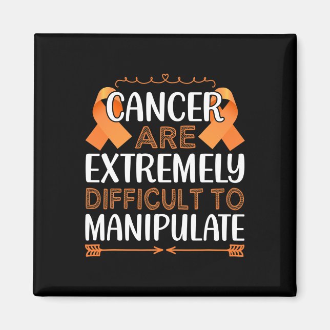 Imán El cáncer es extremadamente difícil de manipular e (Frente)