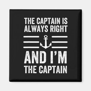 Imán El Capitán Siempre Tiene Razón Y Yo Soy El Capitán