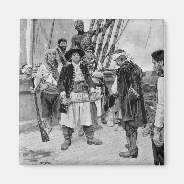 Imán El capitán Tongrelow se llevó el ilustracion más g (Frente)