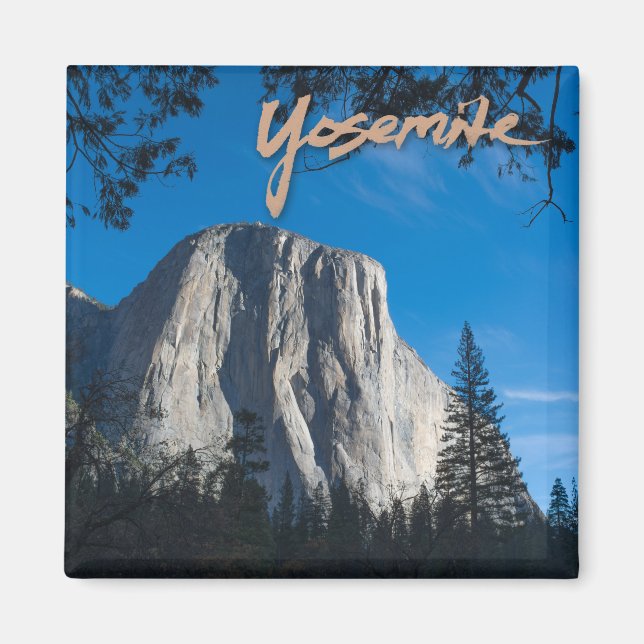 Imán El Capitan Yosemite Magnet (Frente)