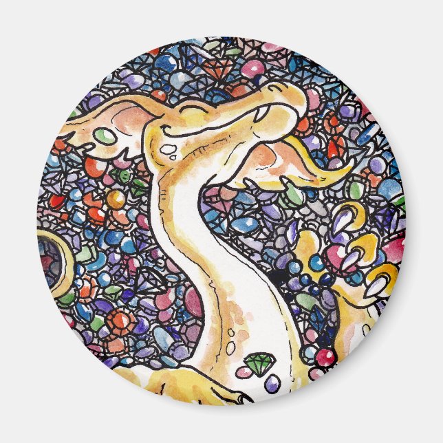 Imán El capricho de Dragón (Frente)