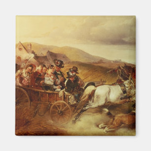 Imán El carro de la boda