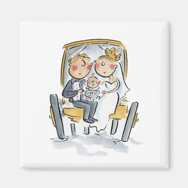 Imán El carro delante del caballo (Frente)