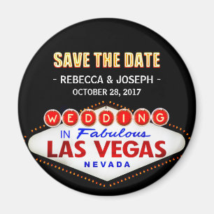 Imán El casarse en el Rótulo de Las Vegas - reserva de