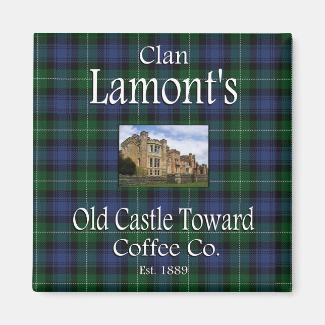 Imán El Castillo Antiguo de Clan Lamont hacia el Café C (Frente)