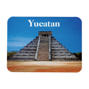 Imán El Castillo Chichén Itza Magnetoscopio Flexible