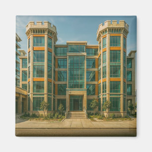 Imán El Castillo de la Ciudadela de Cristal