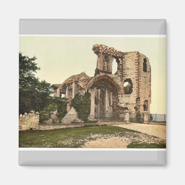 Imán El castillo, Denbigh, la rara fotocámara de Gales (Frente)