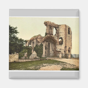 Imán El castillo, Denbigh, País de Gales Photochrom