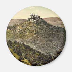 Imán El castillo, Hohenzollern, Alemania Photochrom