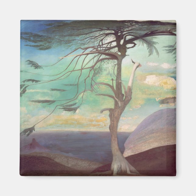 Imán El Cedro Solitario, 1907 (Frente)