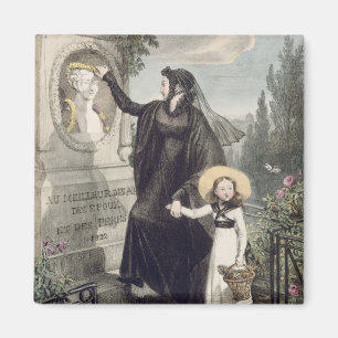 Imán El cementerio de Pere Lachaise, impreso por