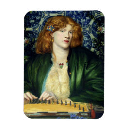 Imán El cenador azul (por Dante Gabriel Rossetti)