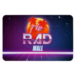 Imán El centro comercial Rad "Wave 2" 4in x 6in Magnet
