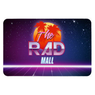 Imán El centro comercial Rad "Wave 2" 4in x 6in Magnet