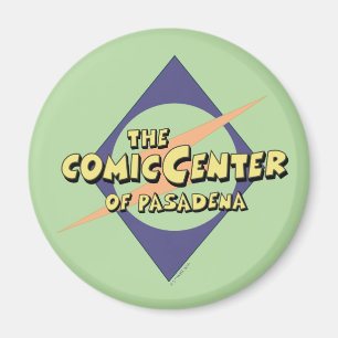 Imán El Centro de Cómics de Pasadena