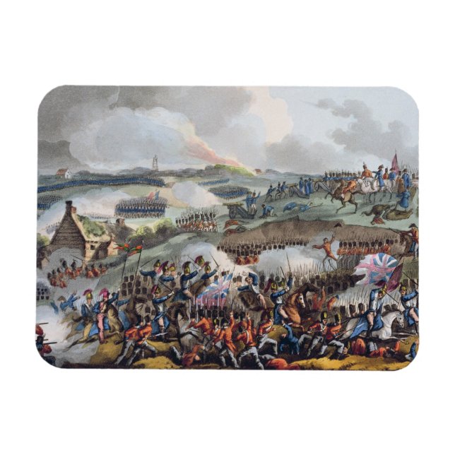 Imán El centro del ejército británico en acción en el B (Horizontal)