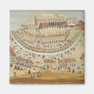 Imán El cerco de Atenas en 1827, del ilustrado hola