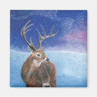 El Cervus Elaphus de ciervo rojo y el paisaje inve