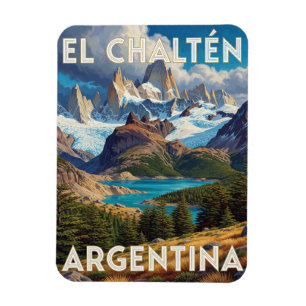 Imán El Chaltén Argentina Patagonia Desierto