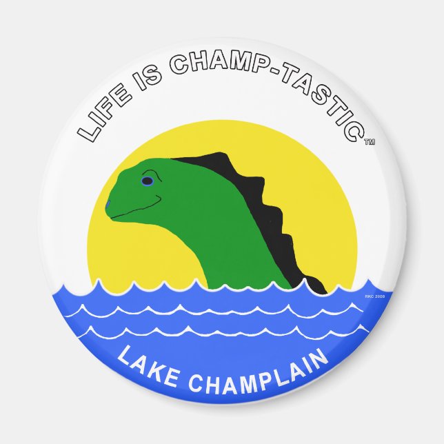Imán El champ va por todas partes (Frente)