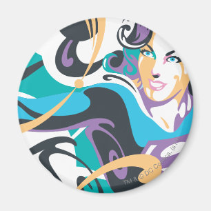 Imán El chapoteo del color de Supergirl remolina 1
