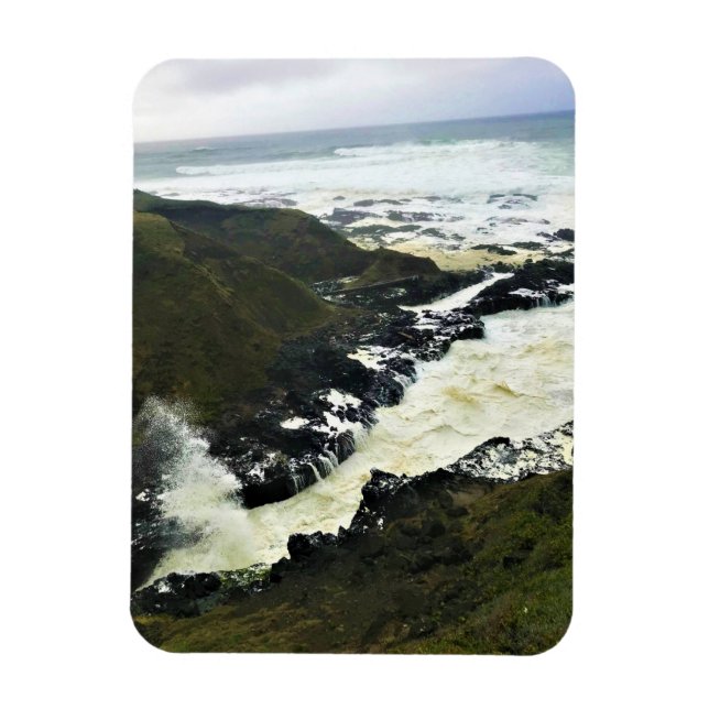 Imán El Chasm de Coco, Cabo Perpetua, Costa de Oregón (Vertical)