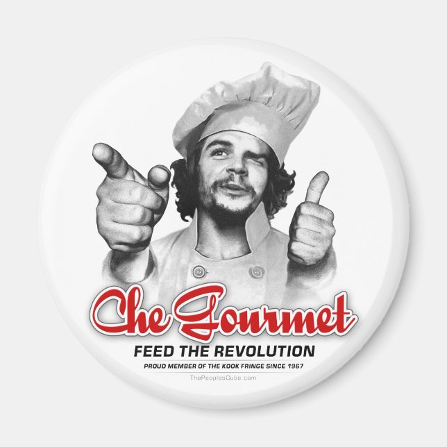 Imán El Che Gourmet Alimenta La Revolución Che Guevara  (Frente)