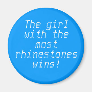 Imán ¡El chica con más diamantes de imitación gana!